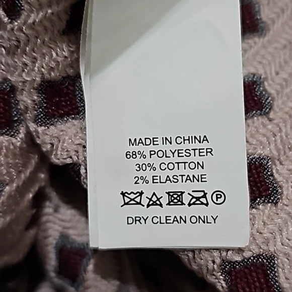 Kate Spade Broome Street Diamond Cigarette Cropped Pants Sz 4 - Picture 6 of 7